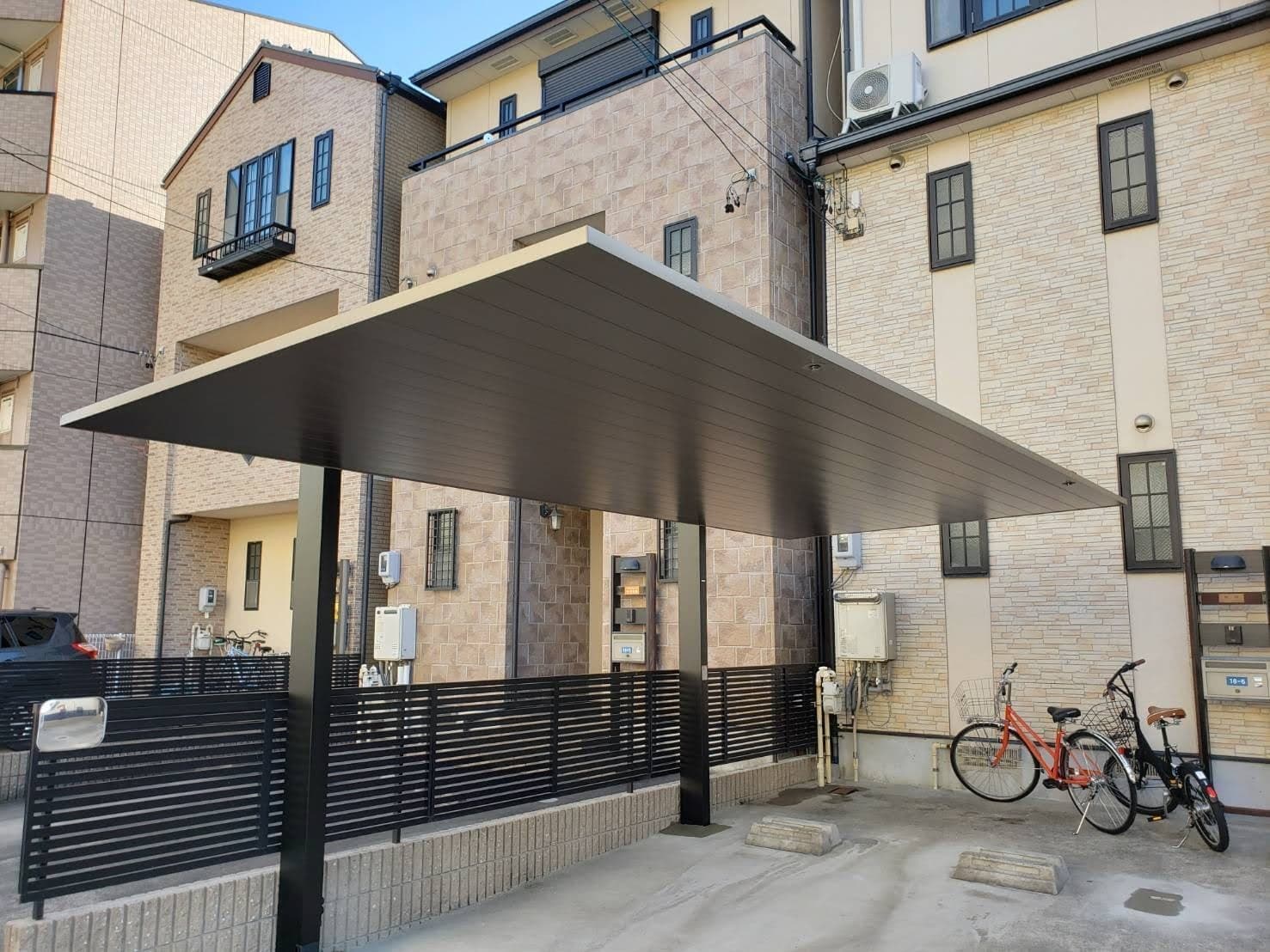 カーポート新設工事 | 名古屋市天白区のエクステリア工事ならイズ美