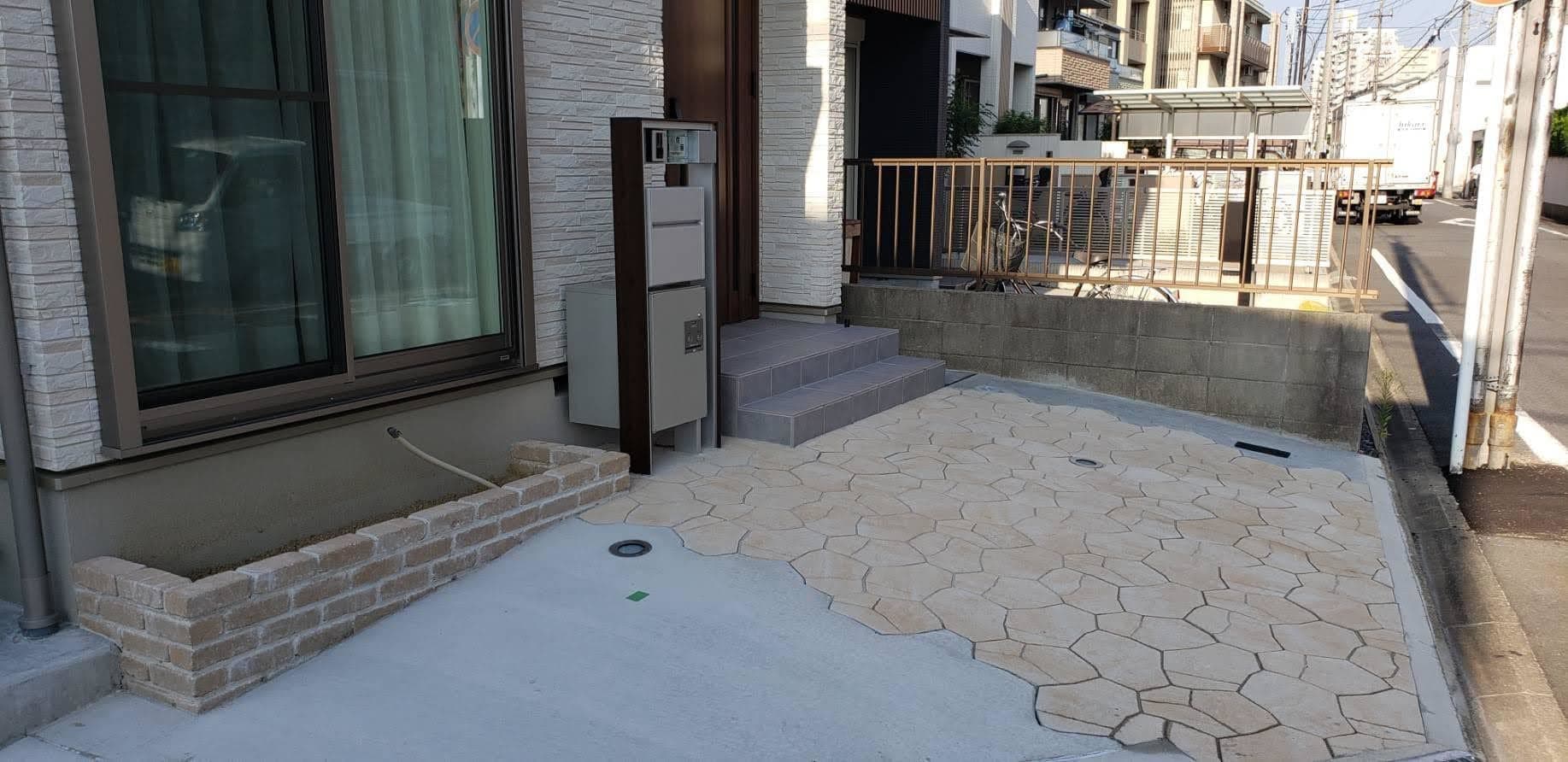 外構工事 | 名古屋市天白区のエクステリア工事ならイズ美