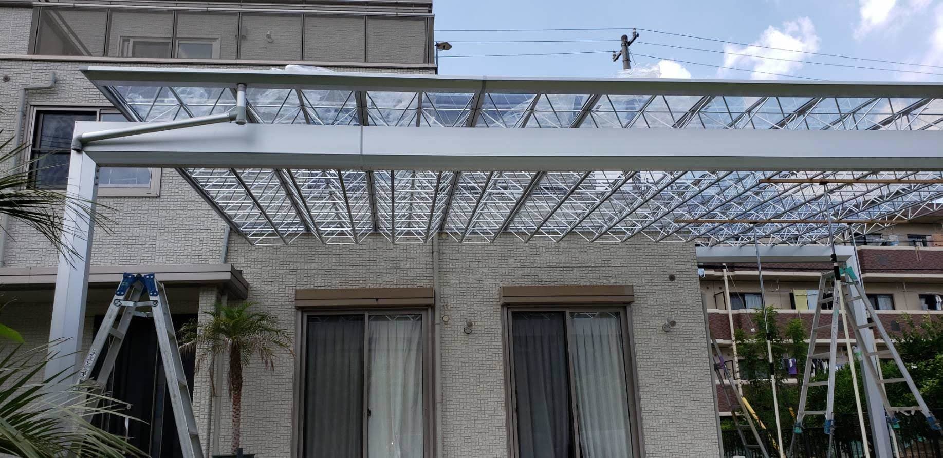 カーポート新設工事 | 名古屋市天白区のエクステリア工事ならイズ美