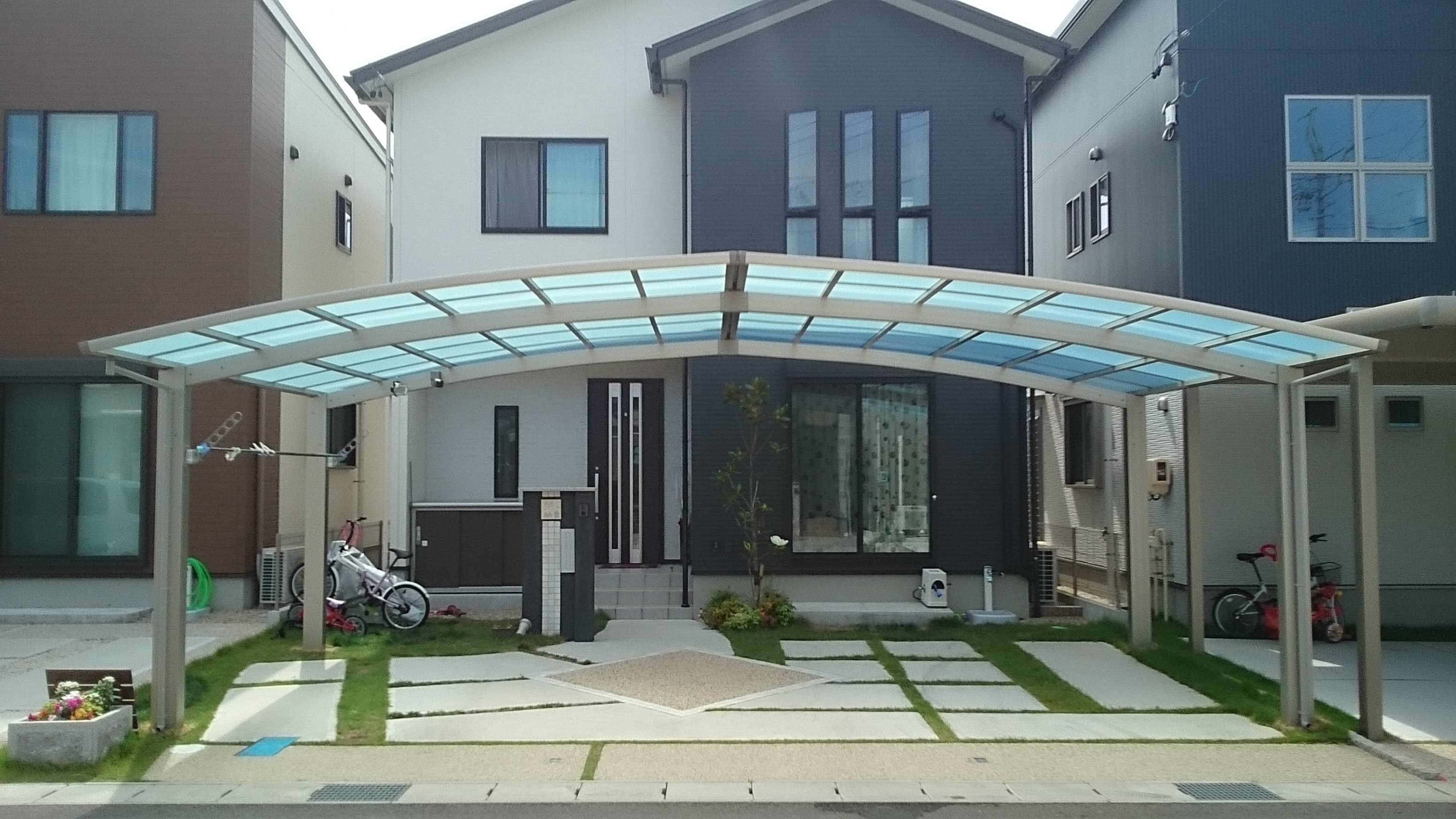 カーポート新設 名古屋市天白区 | 名古屋市天白区でエクステリア工事ならイズ美