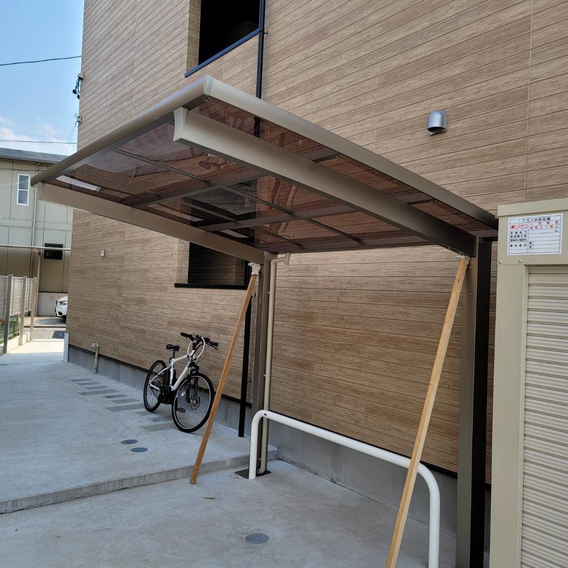 サイクルポート新設・取替え 名古屋市天白区 | 名古屋市天白区でエクステリア工事ならイズ美