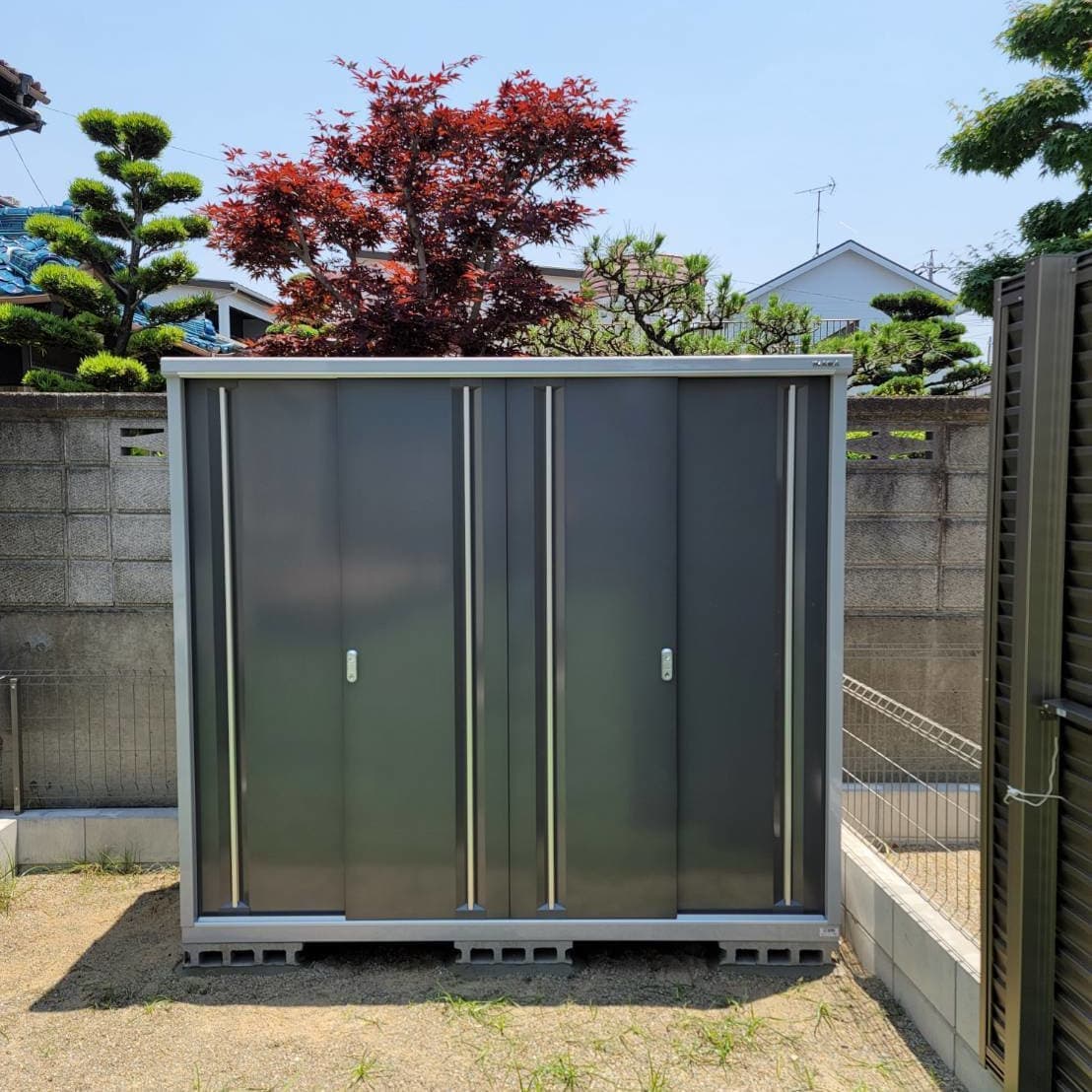 物置設置 名古屋市天白区 | 名古屋市天白区でエクステリア工事ならイズ美