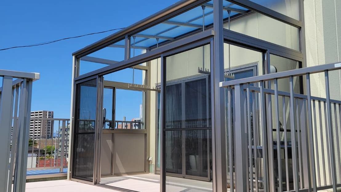 サンルーム新設 名古屋市天白区 | 名古屋市天白区でエクステリア工事ならイズ美