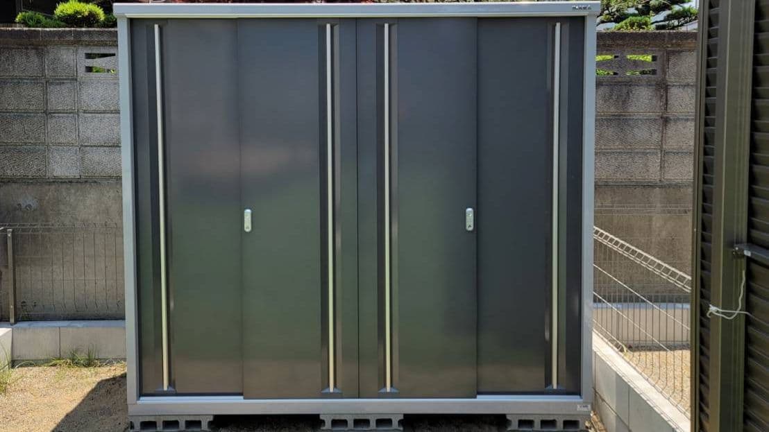 物置設置 名古屋市天白区 | 名古屋市天白区でエクステリア工事ならイズ美