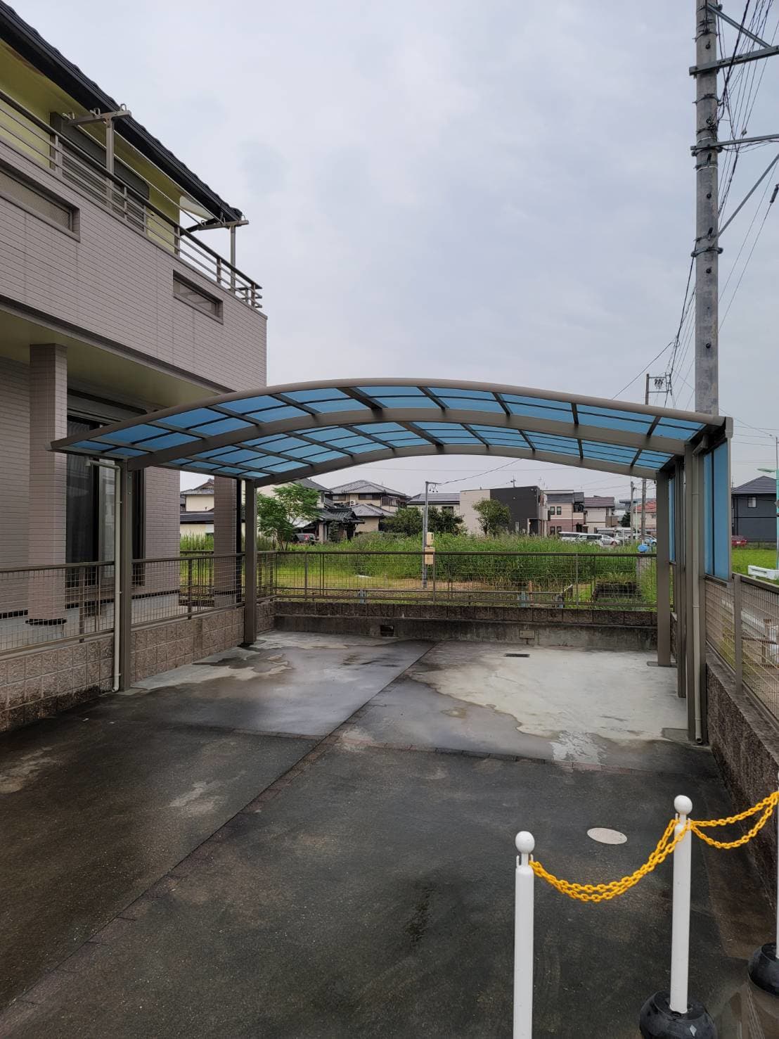 カーポート取替え工事 | 名古屋市天白区のエクステリア工事ならイズ美