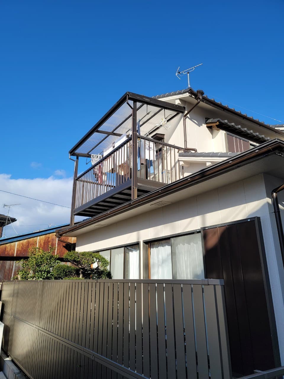 バルコニー設置 | 名古屋市天白区のエクステリア工事ならイズ美