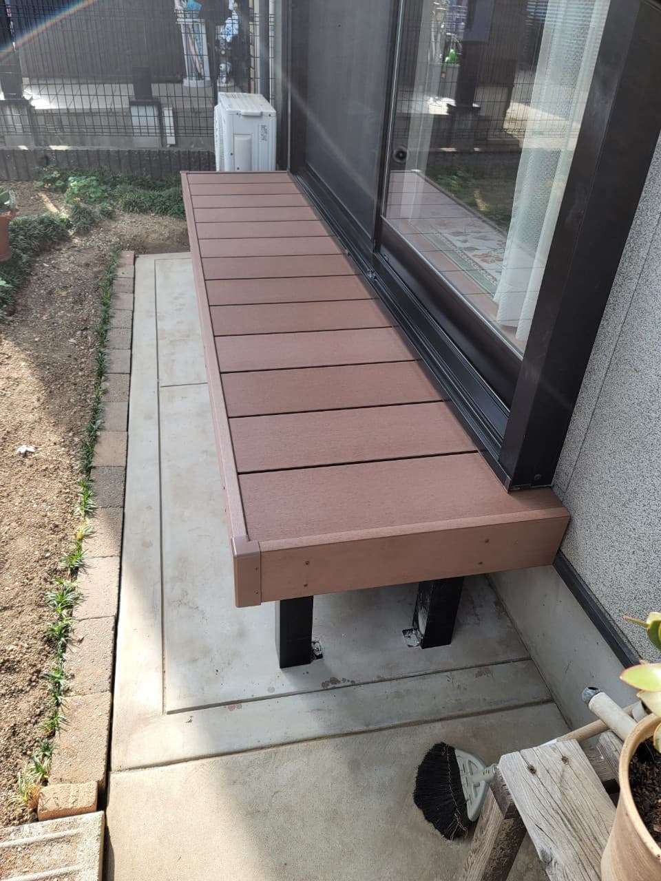 ウッドデッキ設置 | 名古屋市天白区のエクステリア工事ならイズ美